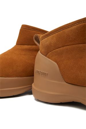 Luna Low Cognac Suede Boots MOON BOOT | 80D2480040.M008